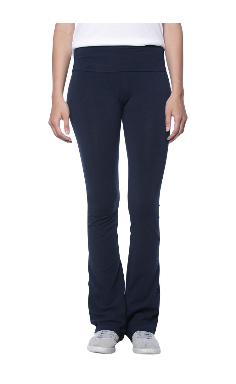 Combed Spandex Flared Jersey Yoga Pant