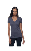 Womens 50/50 Blend V-Neck