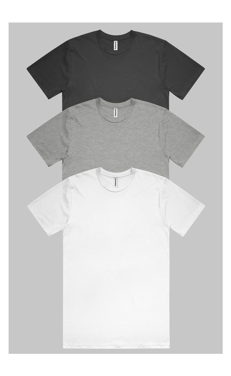 3 Pack - 50/50 Blend Tee - USA Made