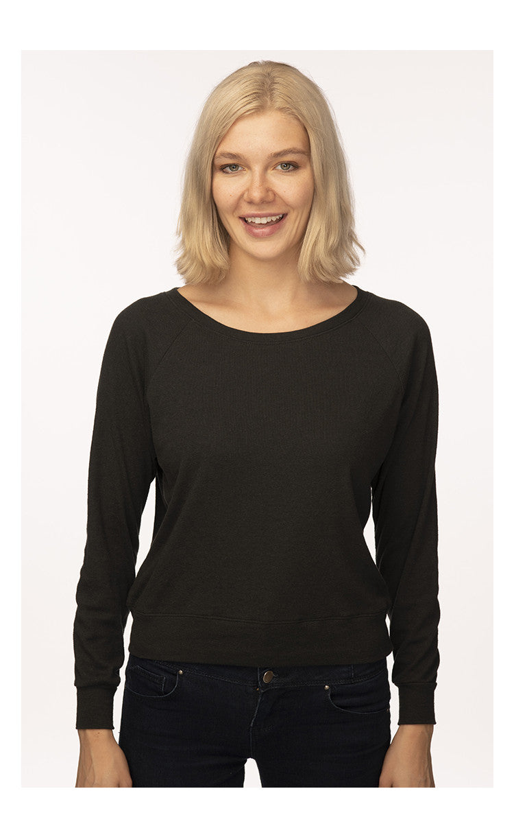 Triblend Long Sleeve Raglan Pullover